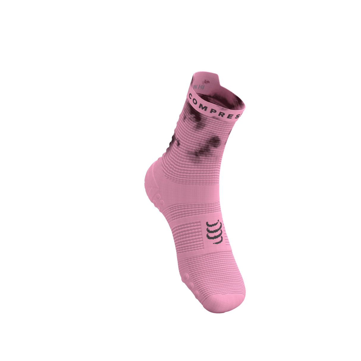 Compressport | Pro Racing Socks Run V4.0 High | Eat My Dust | Trail.nl