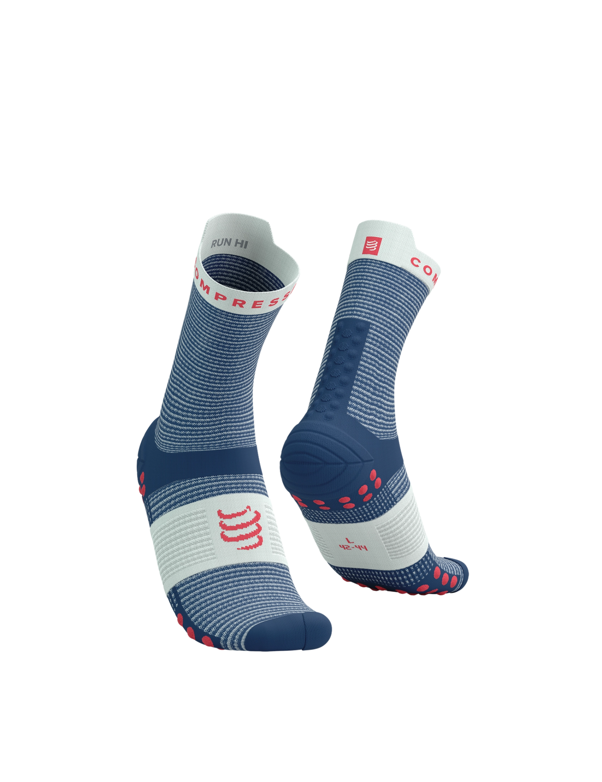 Compressport | Pro Racing Socks Run V4.0 High | Hardloopsokken - Trail.nl