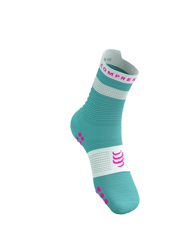 Compressport | Pro Racing Socks Run V4.0 High | Hardloopsokken - Trail.nl