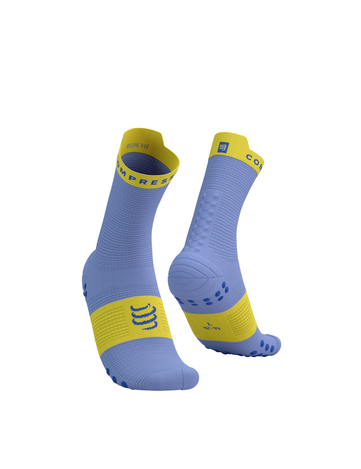 Compressport | Pro Racing Socks Run V4.0 High | Hardloopsokken - Trail.nl