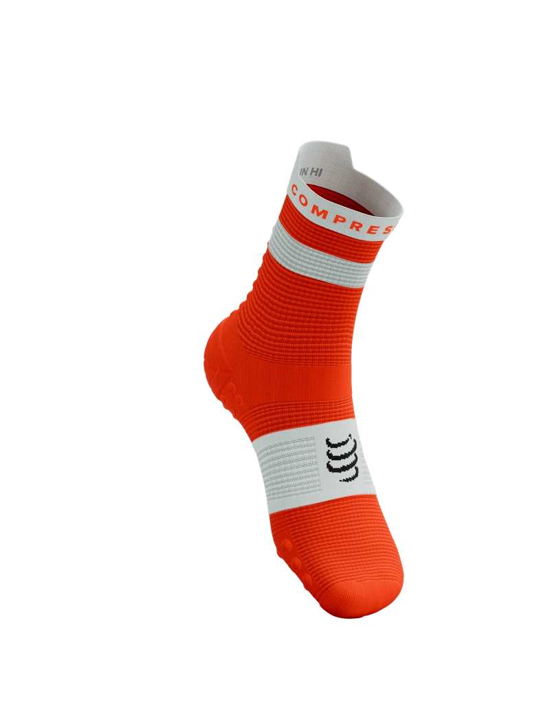 Compressport | Pro Racing Socks Run V4.0 High | Hardloopsokken - Trail.nl