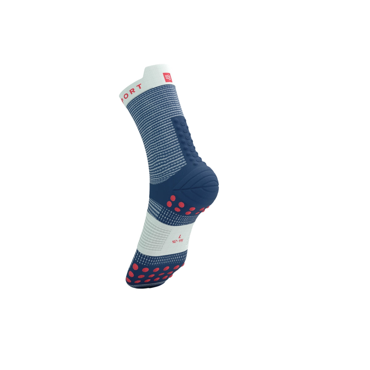 Compressport | Pro Racing Socks Run V4.0 High | Hardloopsokken - Trail.nl