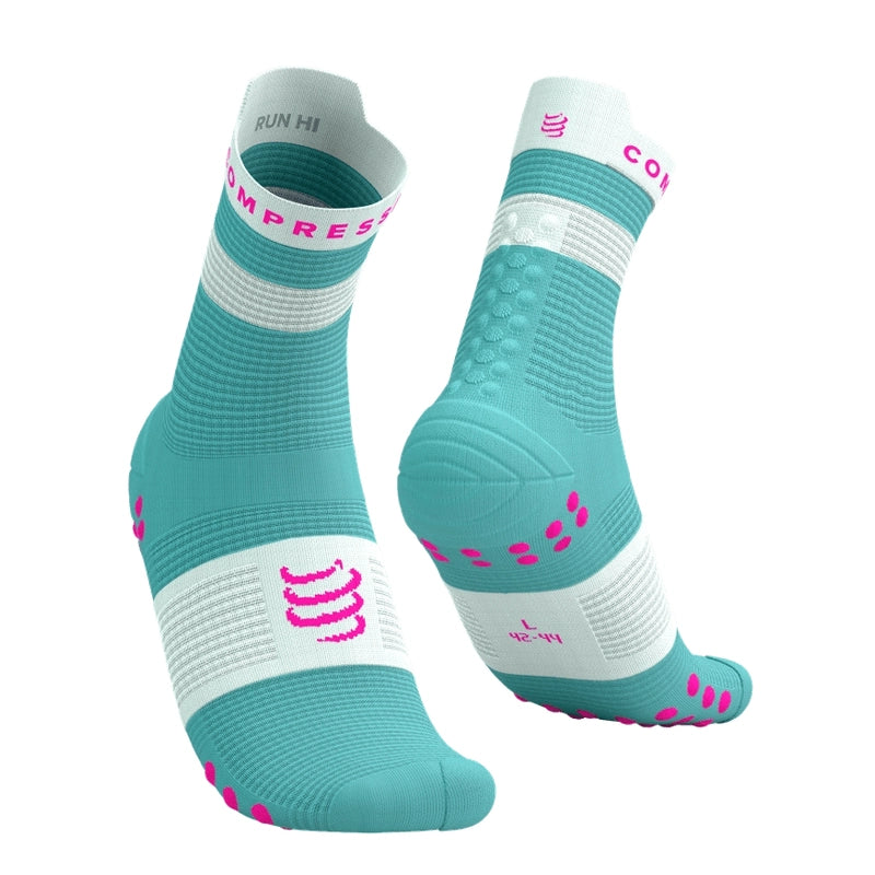 Compressport | Pro Racing Socks Run V4.0 High | Hardloopsokken - Trail.nl