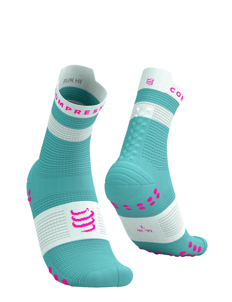 Compressport | Pro Racing Socks Run V4.0 High | Hardloopsokken - Trail.nl