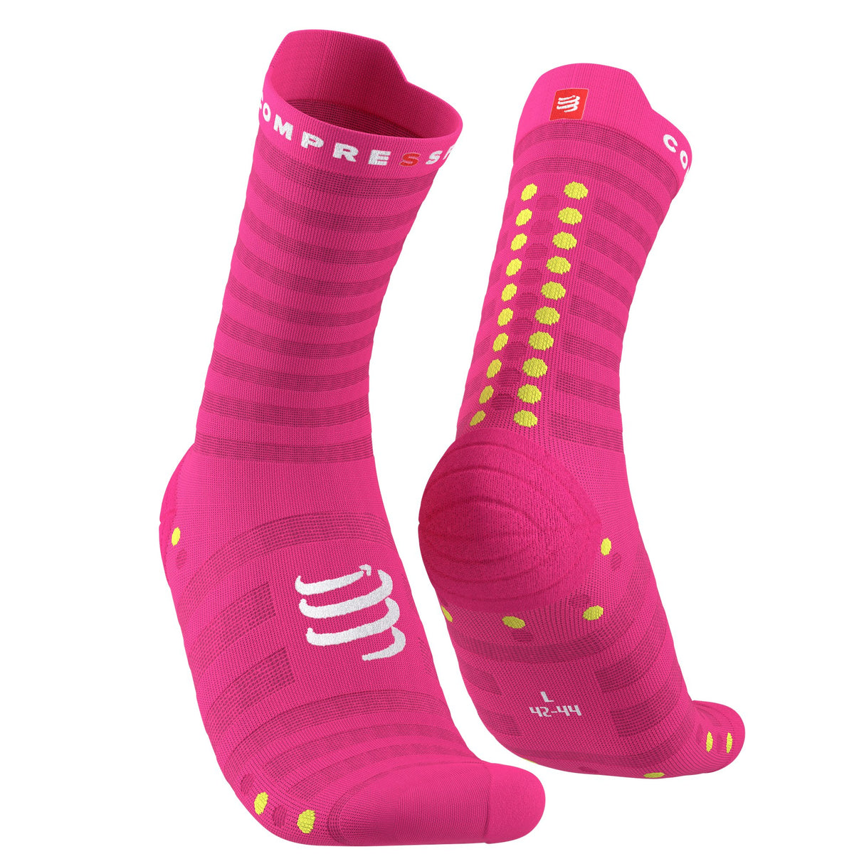 Compressport | Pro Racing Socks Run V4.0 Ultralight High | Hardloopsokken | Trail.nl