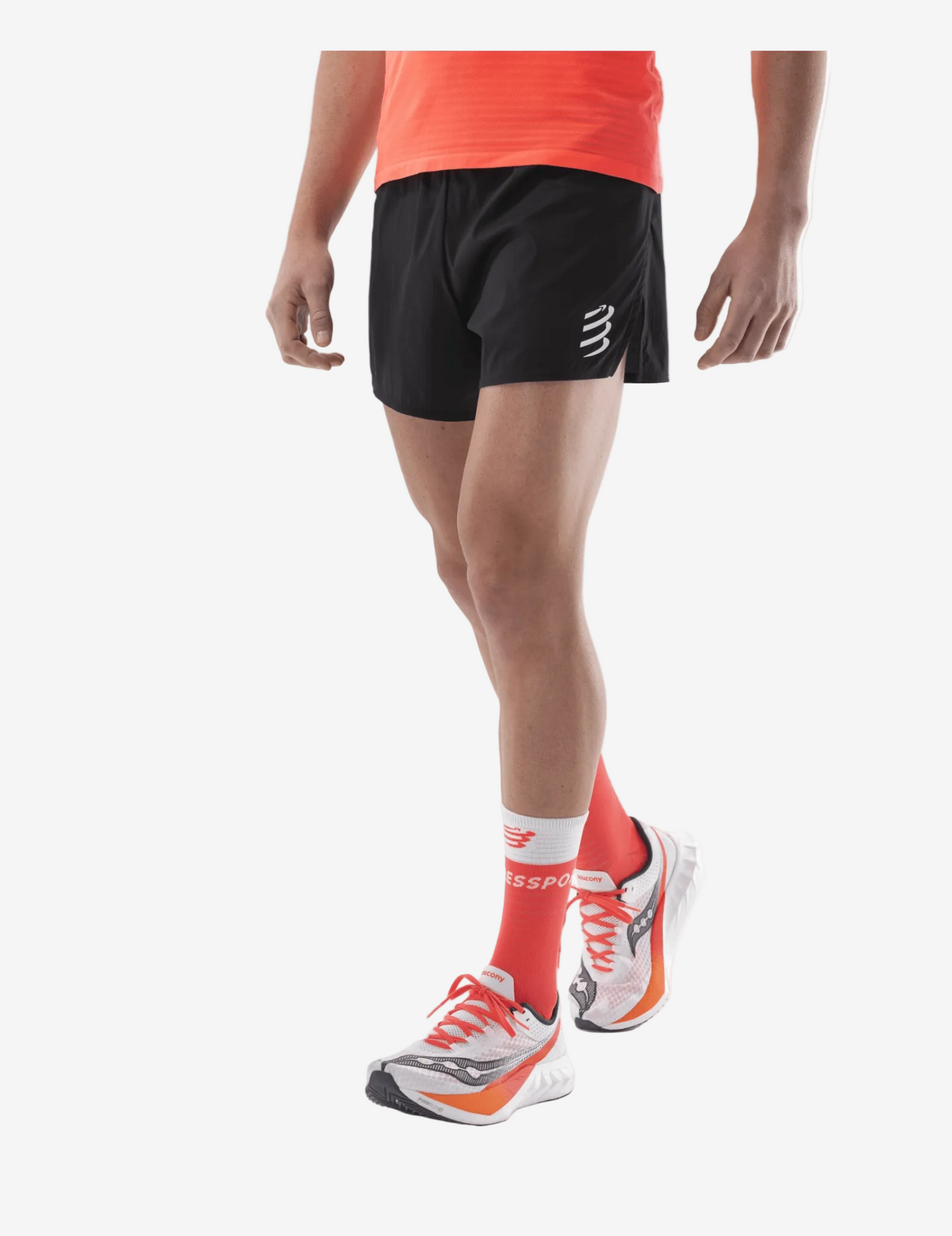 Compressport Racing Split Short Heren | Trail.nl