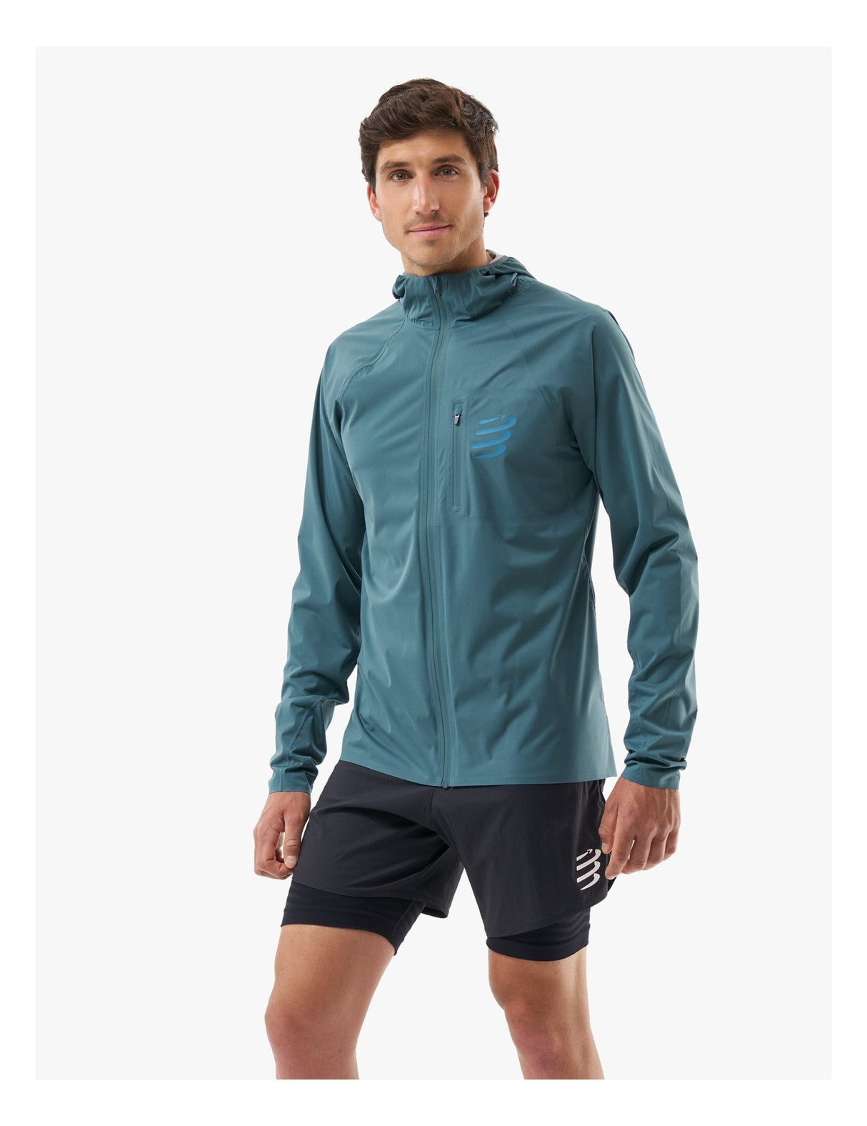 Compressport | Tempest Waterproof Jacket | Regenjas | Heren | Trail.nl