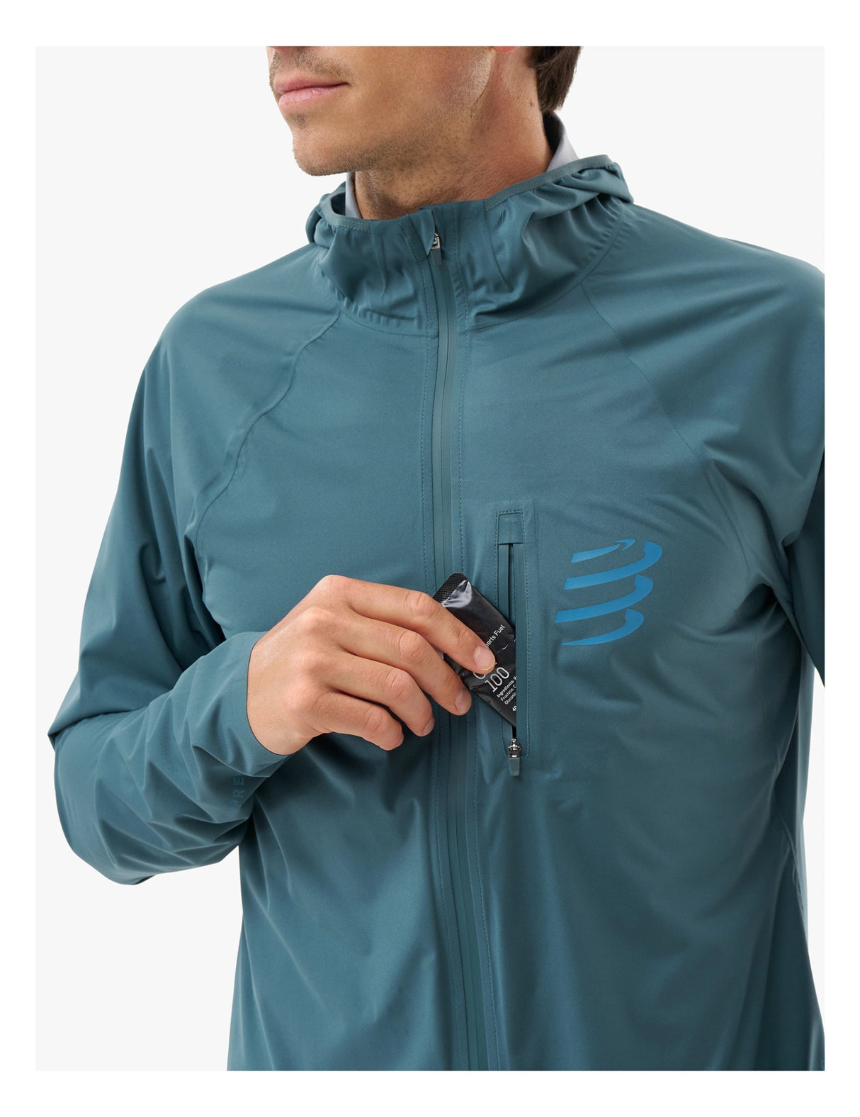 Compressport | Tempest Waterproof Jacket | Regenjas | Heren | Trail.nl