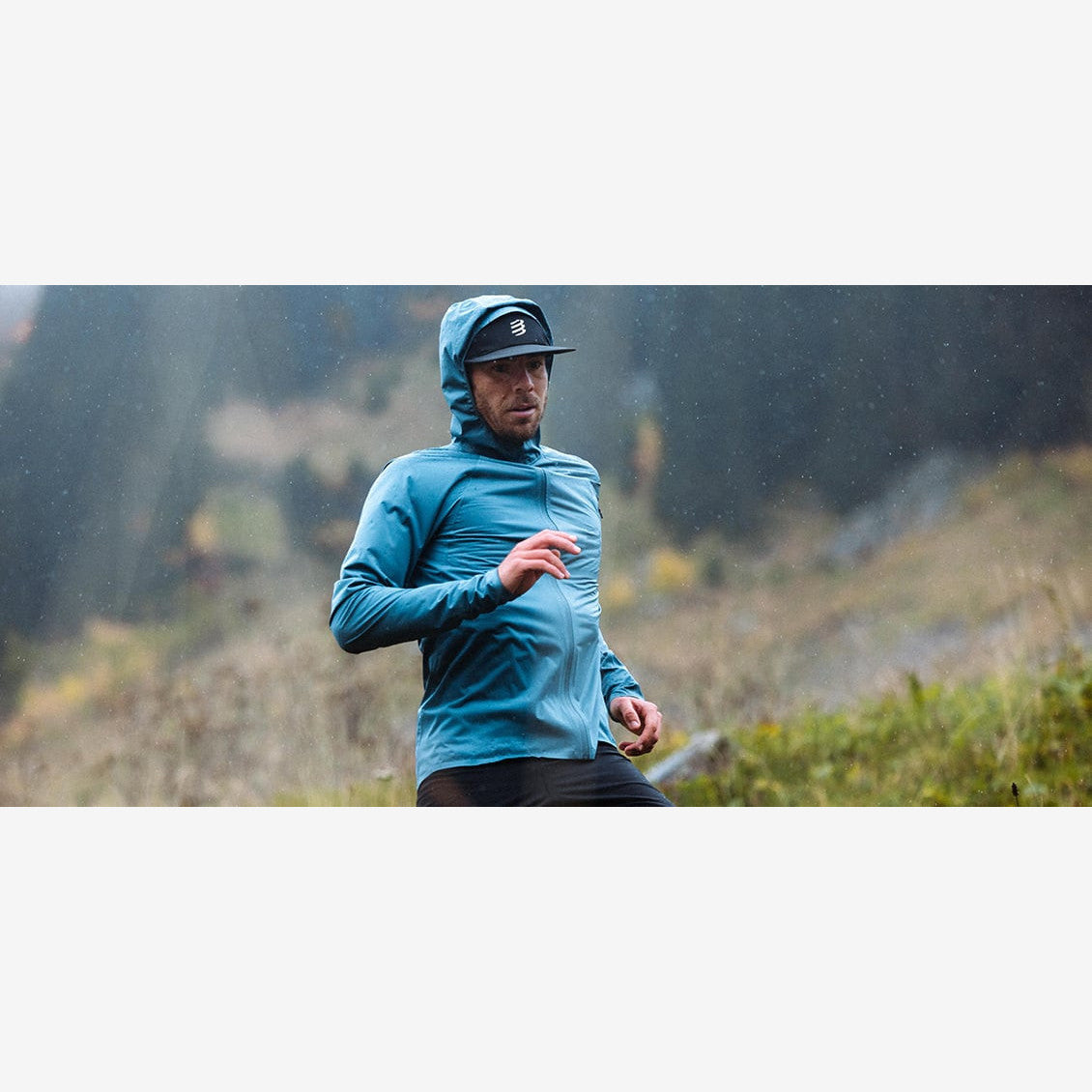 Compressport Tempest Waterproof Jacket Heren | Trail.nl