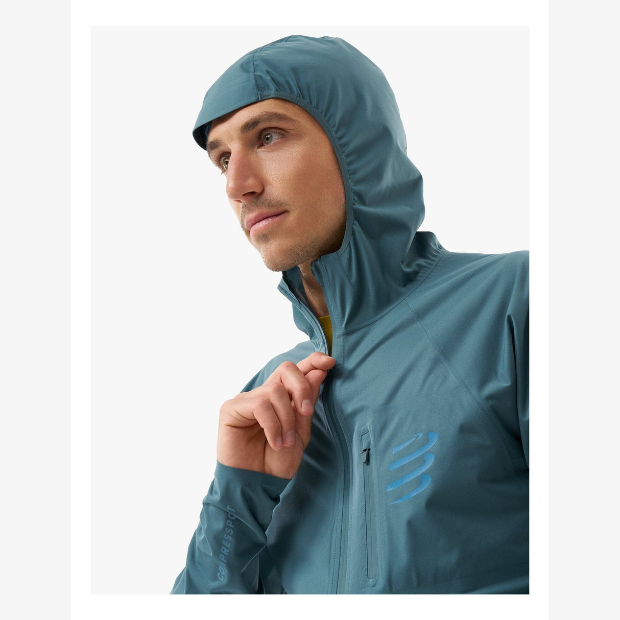 Compressport Tempest Waterproof Jacket Heren | Trail.nl