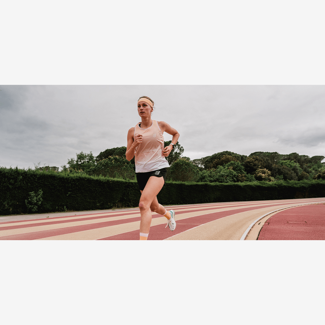 Compressport | Thin Headband On/Off 2.0 | Unisex Hoofdband - Trail.nl