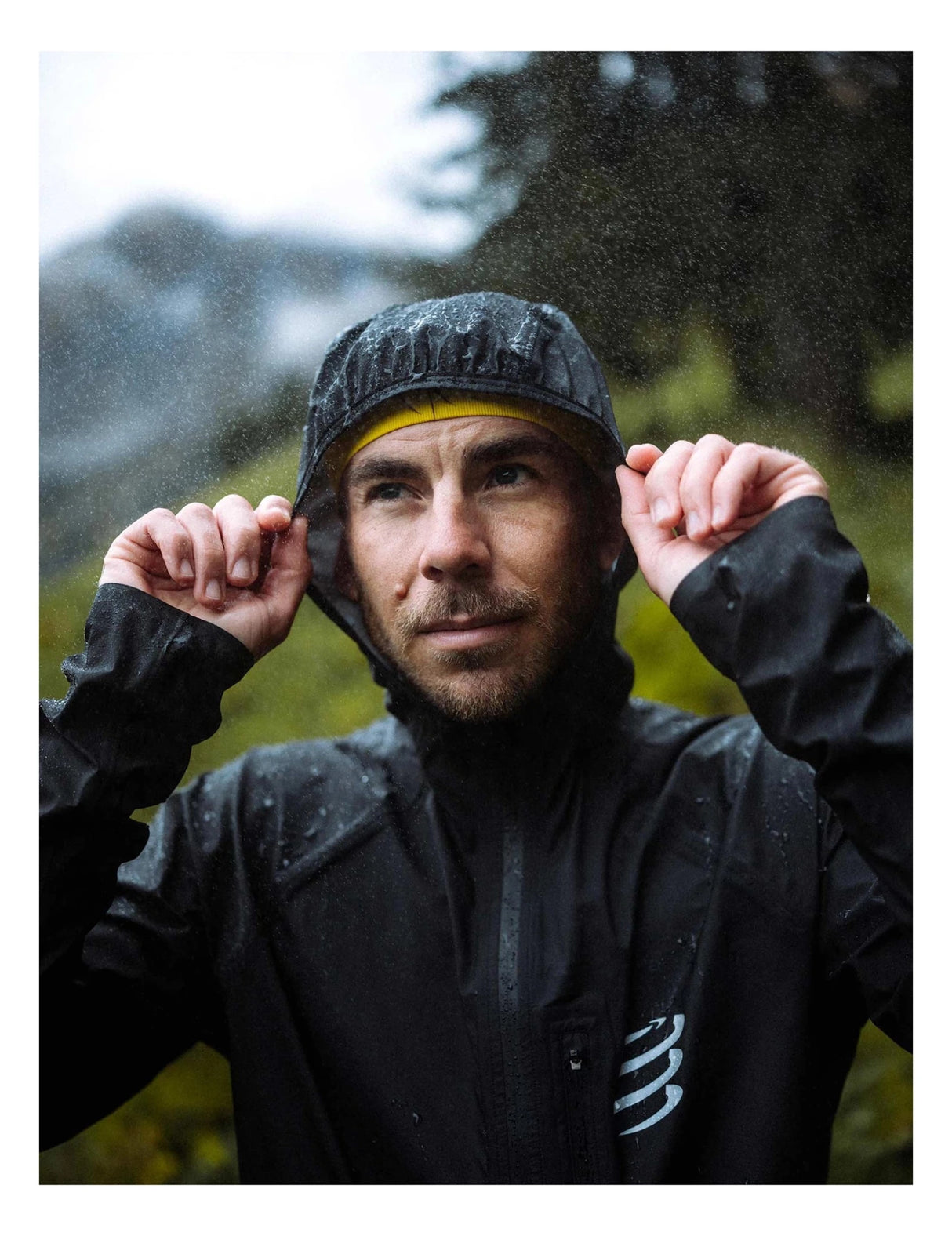 Compressport | Thunderstorm Waterproof Jacket | Regenjas | Trail.nl