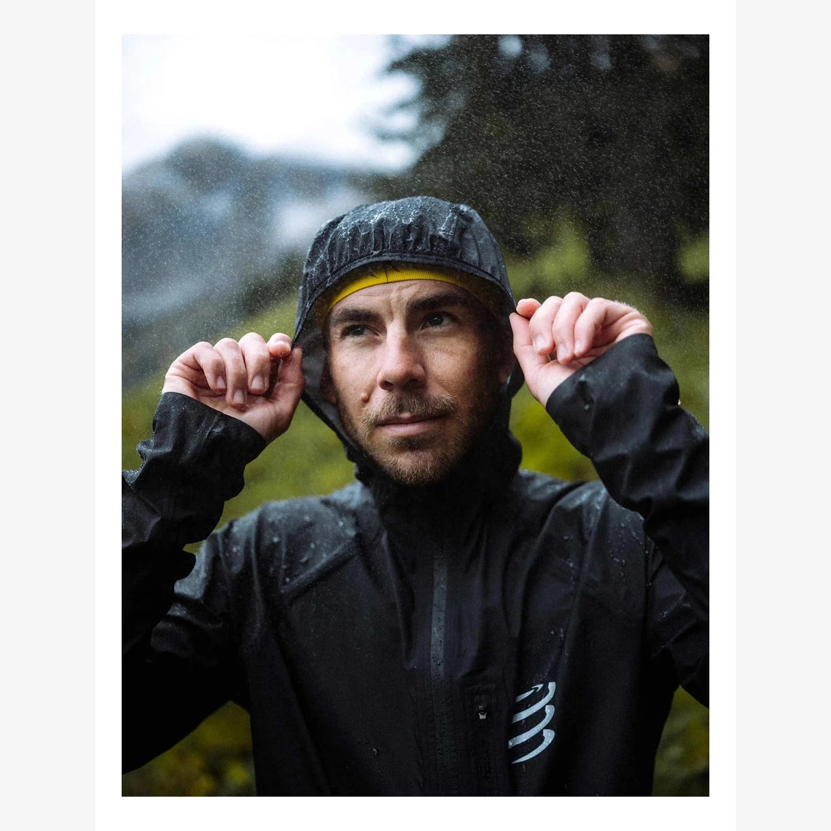Compressport | Thunderstorm Waterproof Jacket | Regenjas | Trail.nl