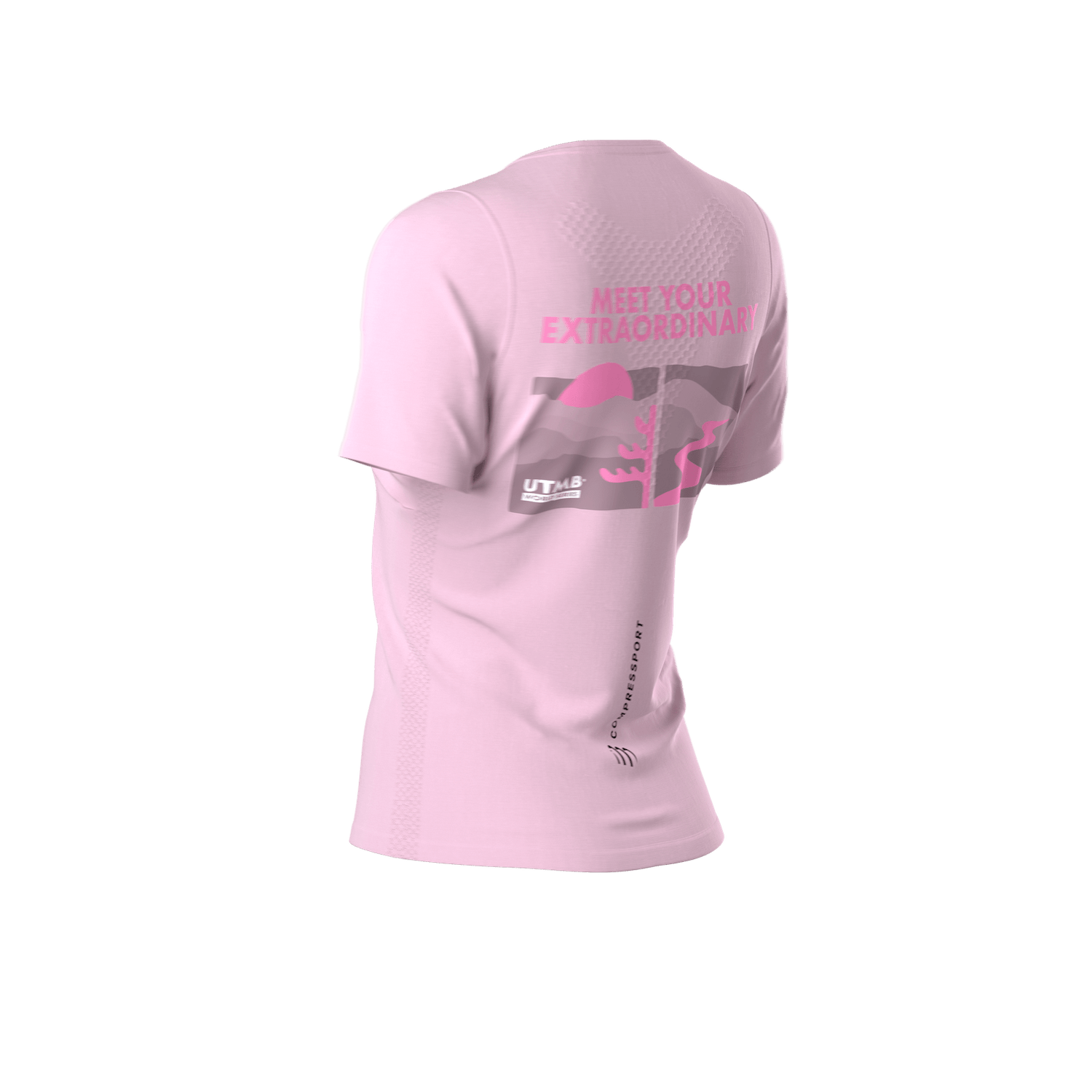 Compressport | Training T-Shirt | Shortsleeve Shirt | UTMB 2025 | Dames | Trail.nl