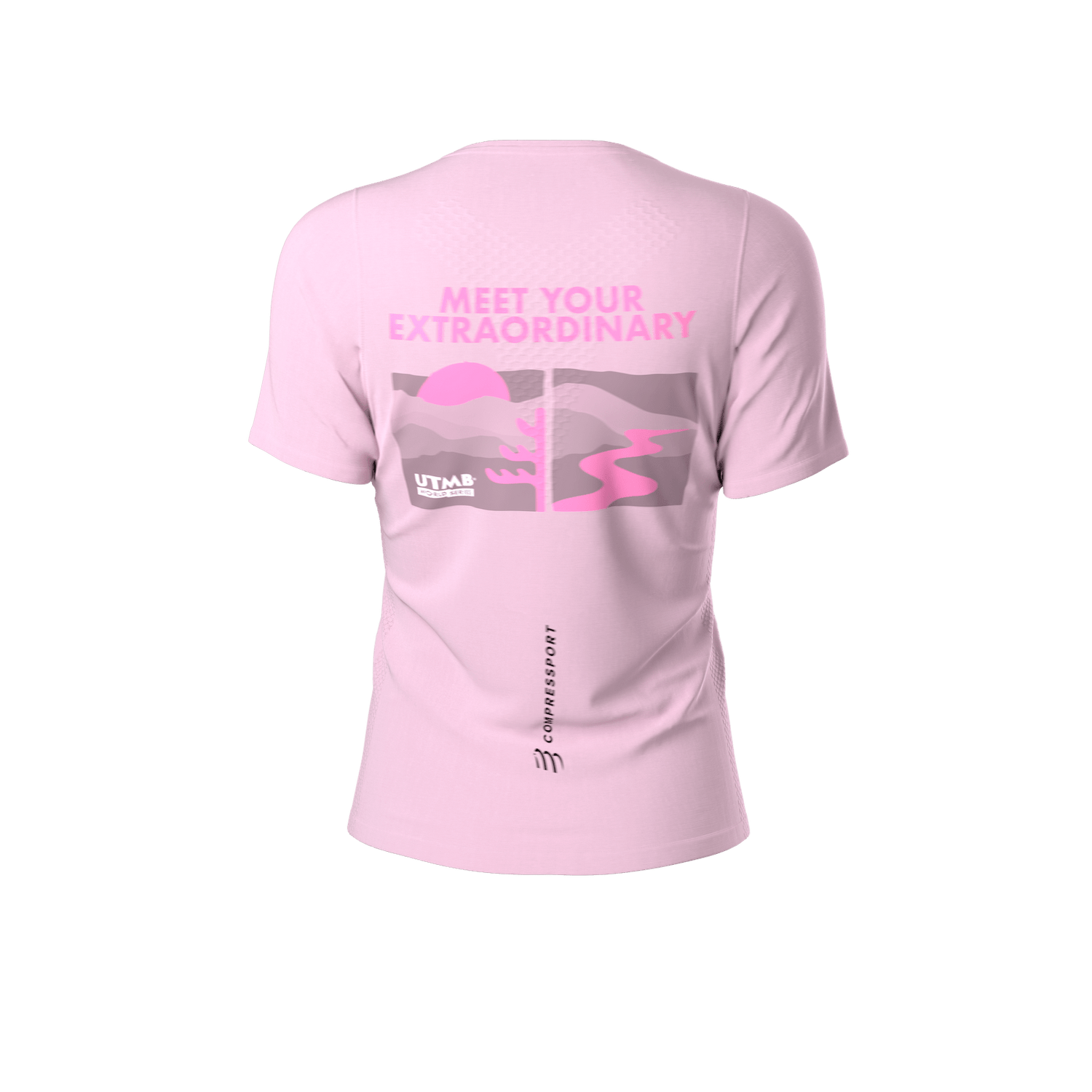 Compressport | Training T-Shirt | Shortsleeve Shirt | UTMB 2025 | Dames | Trail.nl