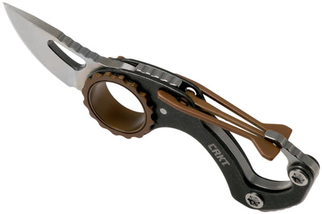 CRKT | Compano Carabiner Sheepsfoot | Mike Bond Design | Zakmes | Trail.nl