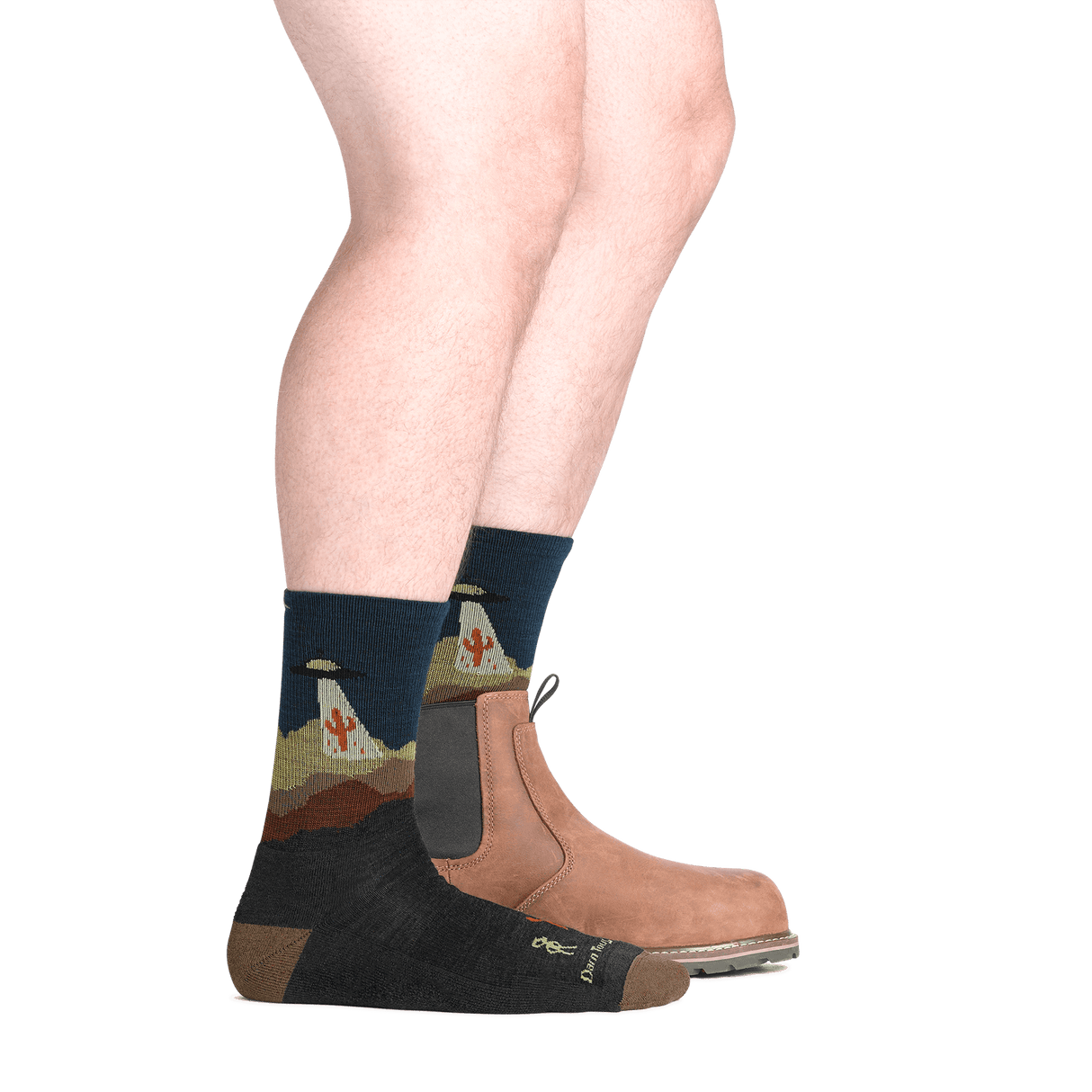 Darn Tough | 5051 Spaced Out | Micro Crew | Lightweight | Cushion | Heren | Wandelsokken | Trail.nl