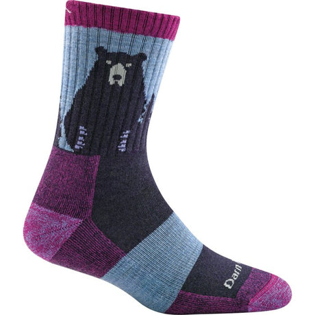 Darn Tough | 1970 Bear Town | Micro Crew | Lightweight | Cushion | Dames | Wandelsokken | Trail.nl