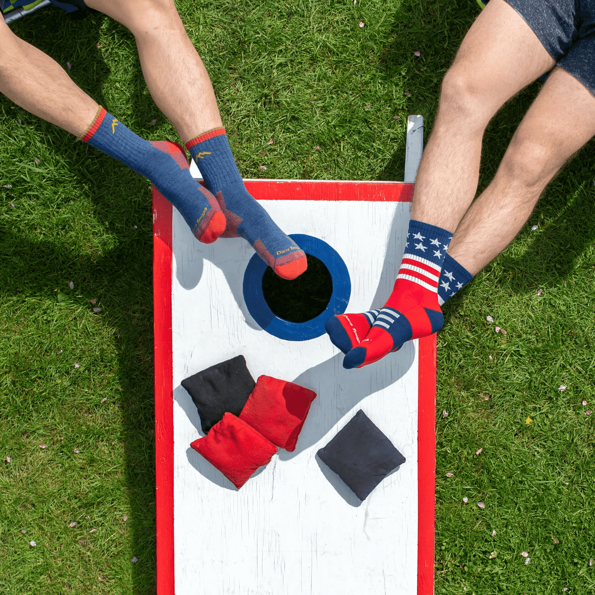 Darn Tough | 1976 Captain Stripe | Micro Crew | Lightweight | Heren | Trailrunsokken | Trail.nl