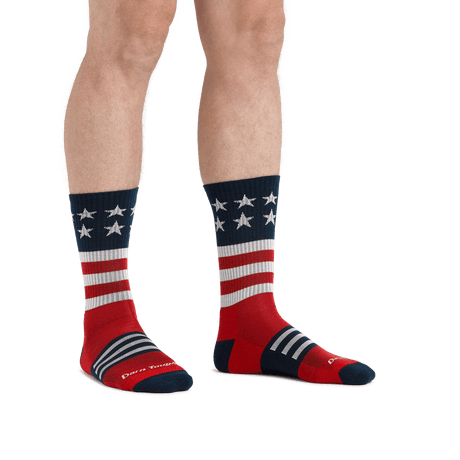 Darn Tough | 1976 Captain Stripe | Micro Crew | Lightweight | Heren | Trailrunsokken | Trail.nl