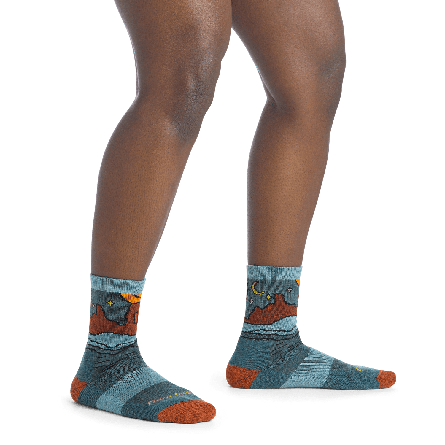Darn Tough | 5023 Celeste | Micro Crew | Midweight | Cushion | Dames | Wandelsokken | Trail.nl
