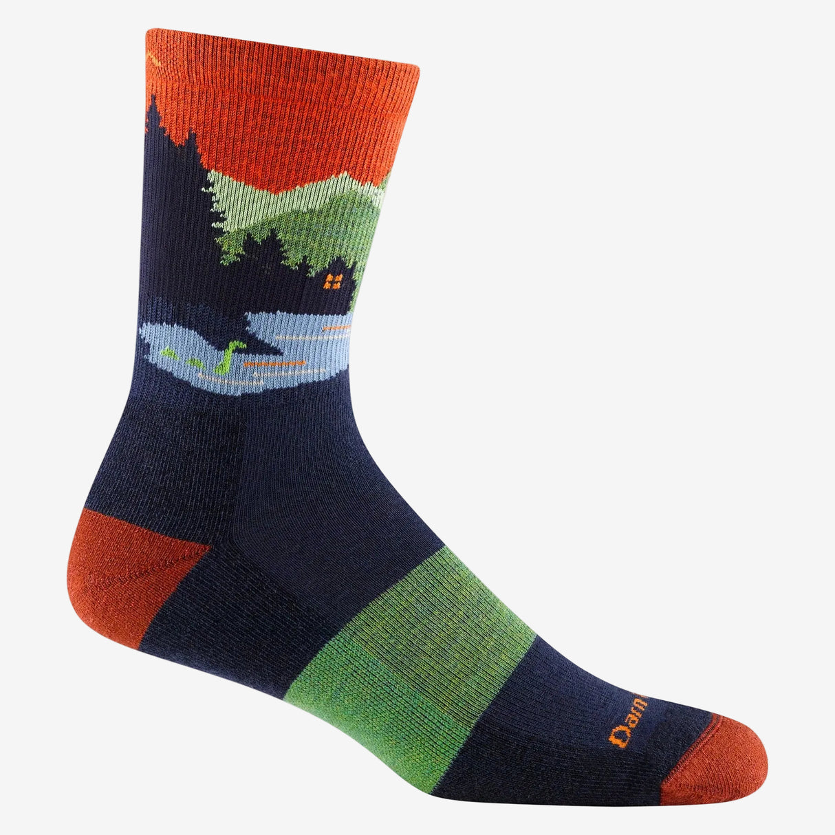 Darn Tough 5014 Close Encounters Micro Crew Cushion Heren | Trail.nl