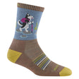 Darn Tough | 5001 Critter Club | Micro Crew | Lightweight | Cushion | Dames | Wandelsokken (SALE) | Trail.nl