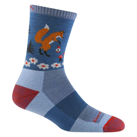 Darn Tough | 5001 Critter Club | Micro Crew | Lightweight | Cushion | Dames | Wandelsokken (SALE) | Trail.nl