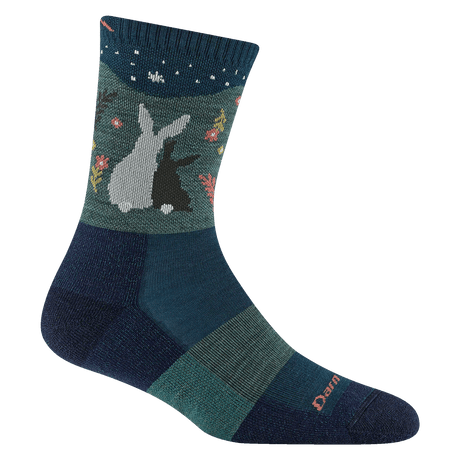 Darn Tough | 5001 Critter Club | Micro Crew | Lightweight | Cushion | Dames | Wandelsokken (SALE) | Trail.nl