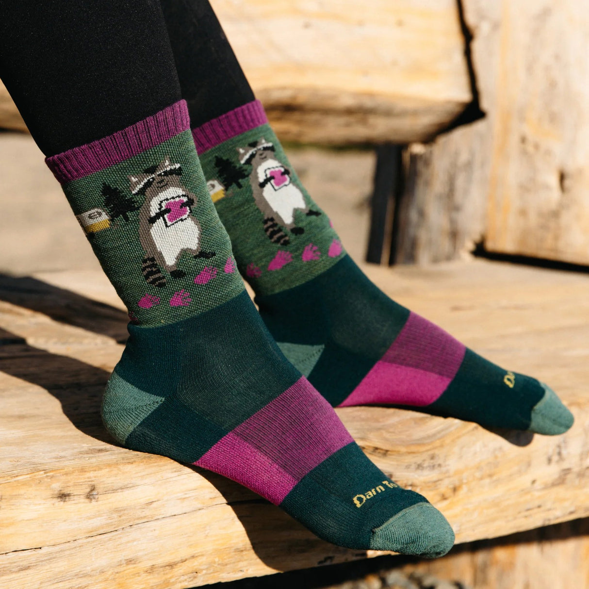 Darn Tough | 5001 Critter Club | Micro Crew | Lightweight | Cushion | Dames | Wandelsokken (SALE) | Trail.nl
