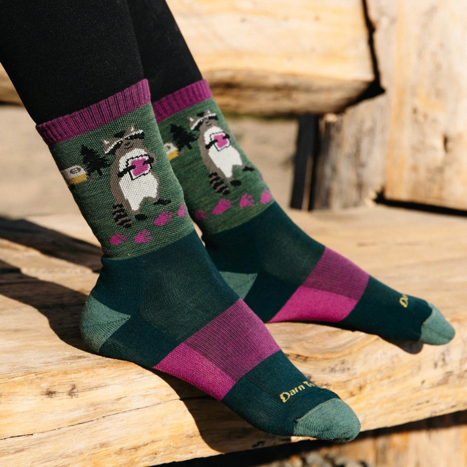 Darn Tough | 5001 Critter Club | Micro Crew | Lightweight | Cushion | Dames | Wandelsokken (SALE) | Trail.nl