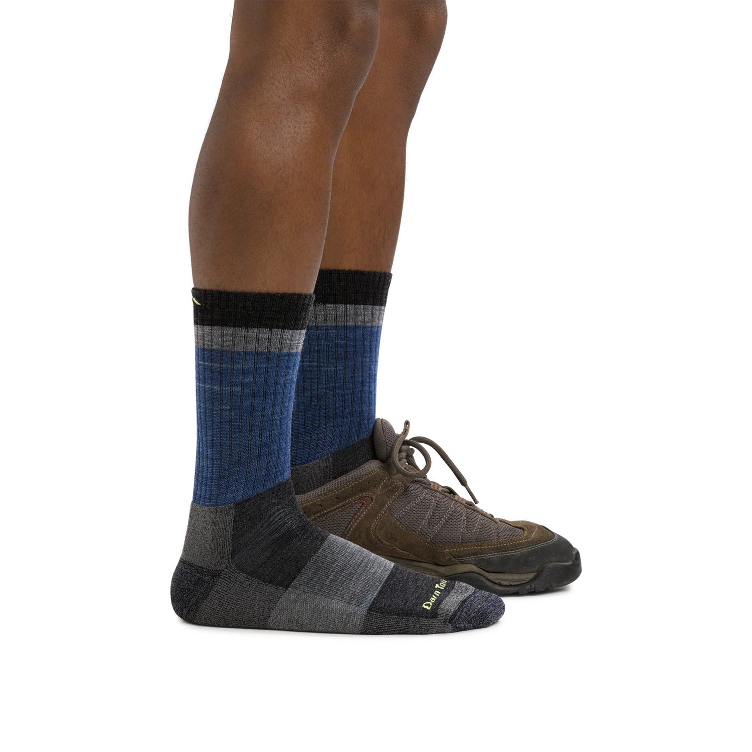 Darn Tough | 1924 Heady Stripe | Micro Crew | Lightweight | Cushion | Heren | Wandelsokken | Trail.nl