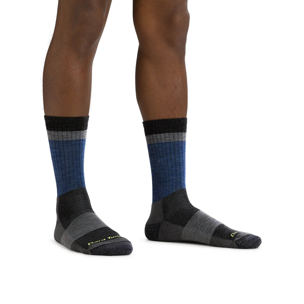Darn Tough | 1924 Heady Stripe | Micro Crew | Lightweight | Cushion | Heren | Wandelsokken | Trail.nl