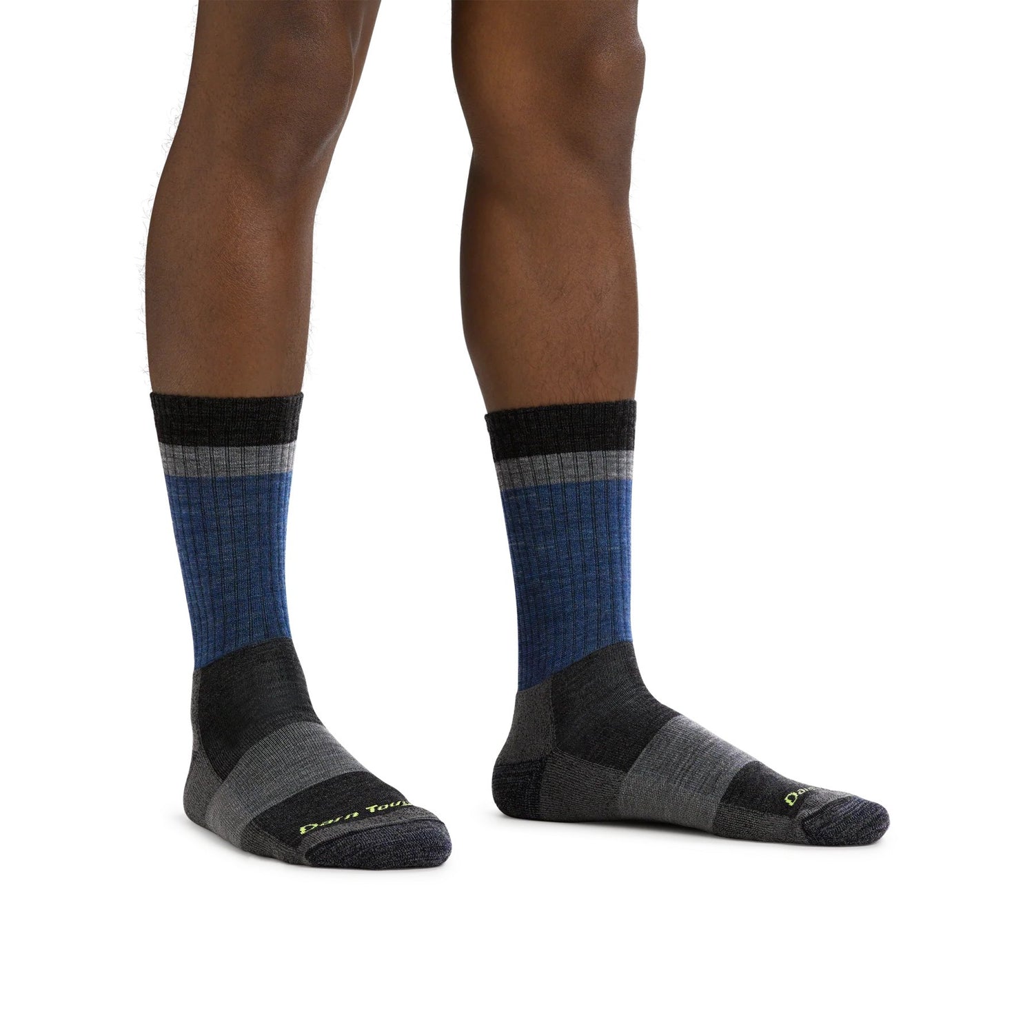 Darn Tough | 1924 Heady Stripe | Micro Crew | Lightweight | Cushion | Heren | Wandelsokken | Trail.nl