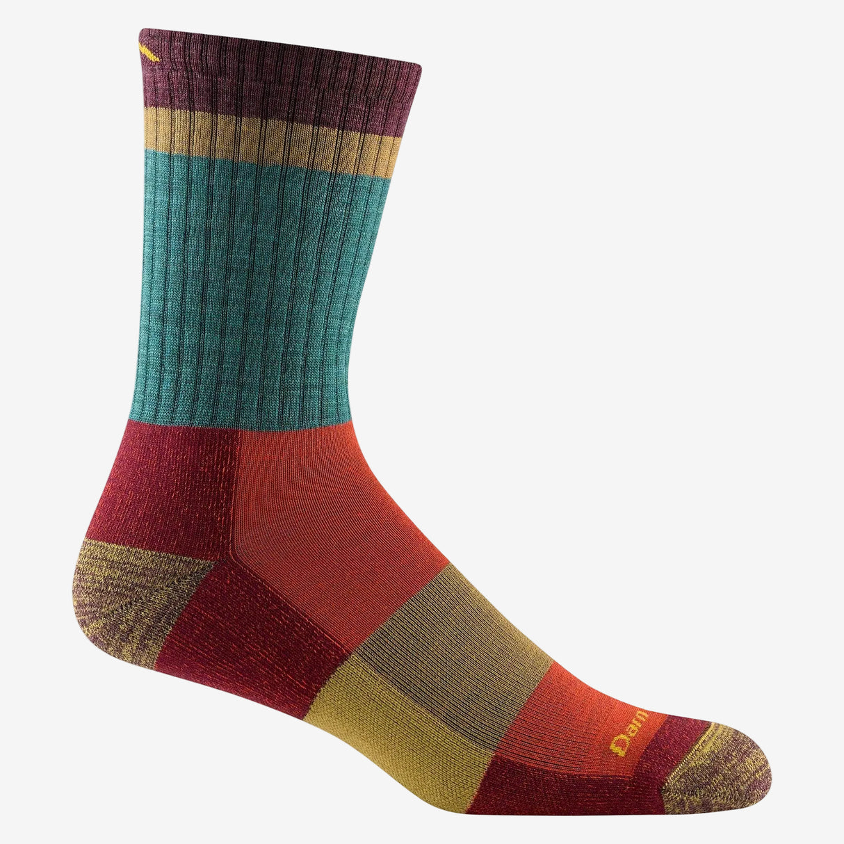 Darn Tough 1924 Heady Stripe Micro Crew Cushion Heren | Trail.nl