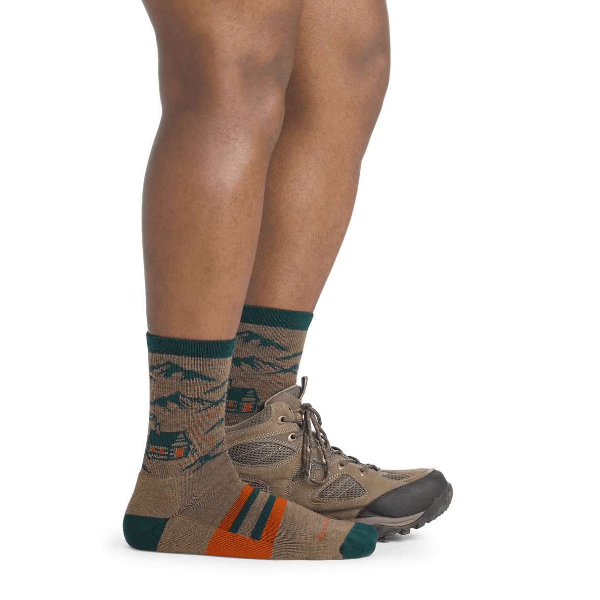 Darn Tough | 5021 Hike Hike Hut | Micro Crew | Midweight | Cushion | Heren | Wandelsokken | Trail.nl