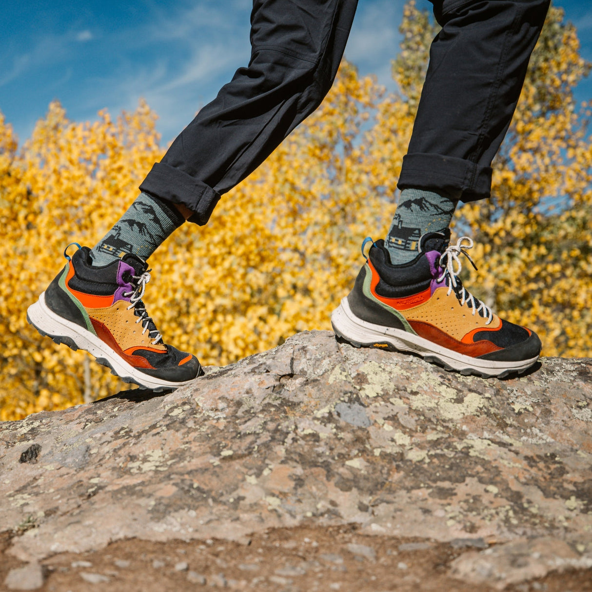 Darn Tough | 5021 Hike Hike Hut | Micro Crew | Midweight | Cushion | Heren | Wandelsokken | Trail.nl