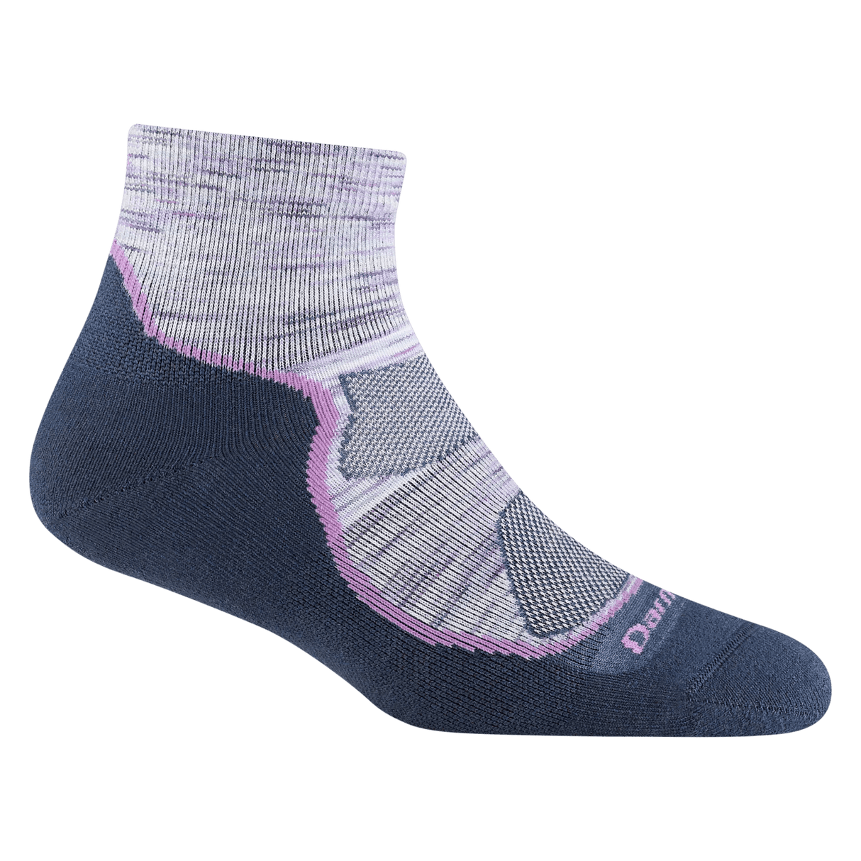Darn Tough | 1987 Light Hiker | 1/4 Sock | Lightweight | Cushion | Dames | Wandelsokken | Trail.nl
