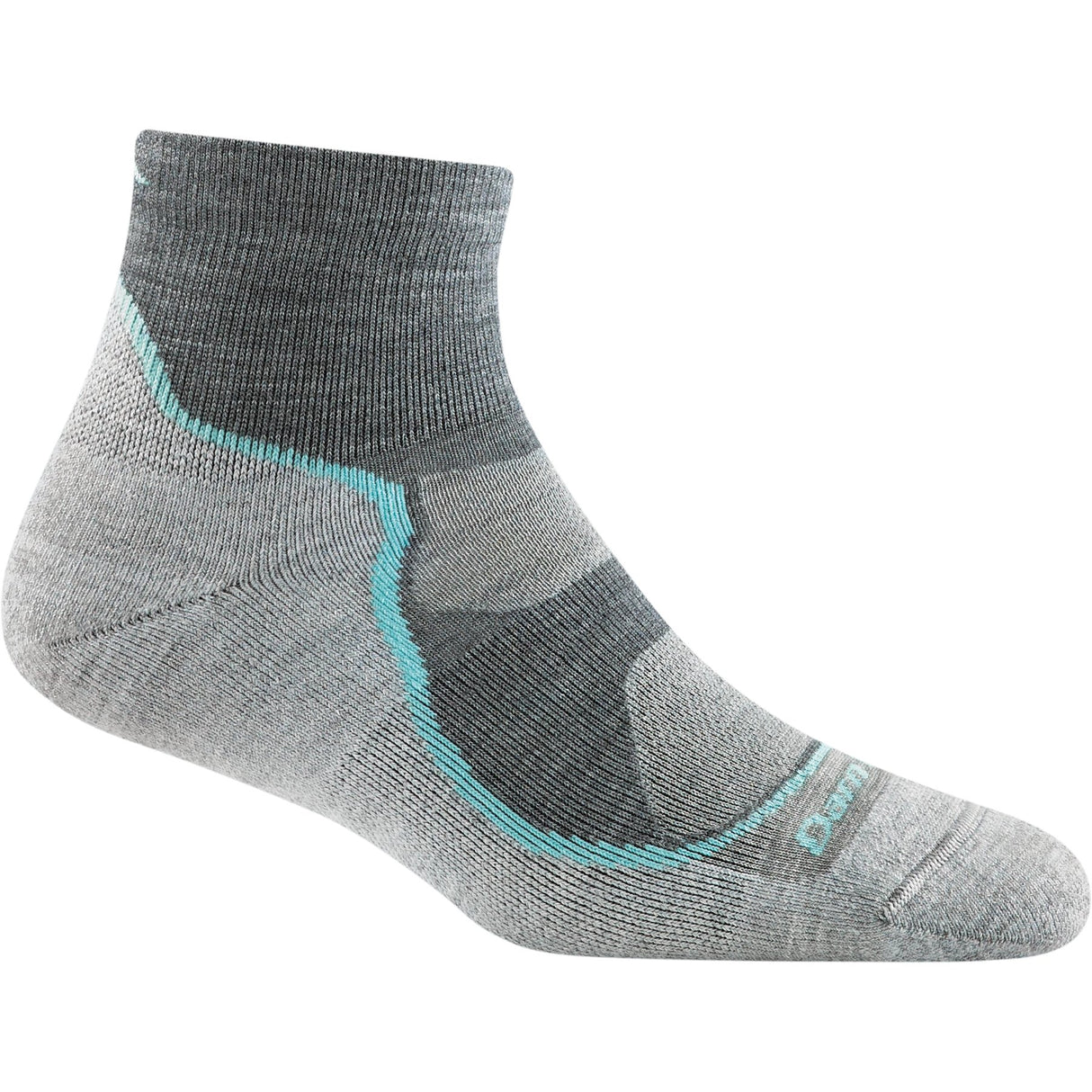 Darn Tough | 1987 Light Hiker | 1/4 Sock | Lightweight | Cushion | Dames | Wandelsokken | Trail.nl