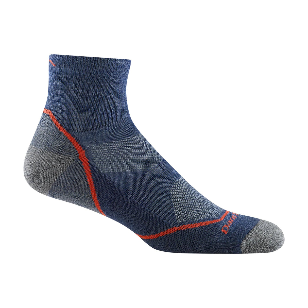 Darn Tough | 1991 Light Hiker | 1/4 Sock | Lightweight | Cushion | Heren | Wandelsokken | Trail.nl