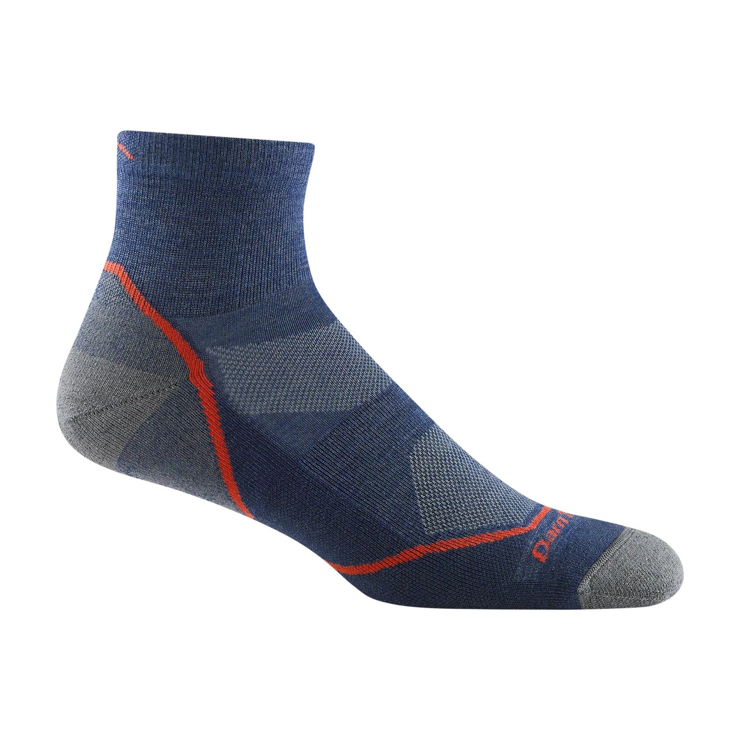Darn Tough | 1991 Light Hiker | 1/4 Sock | Lightweight | Cushion | Heren | Wandelsokken | Trail.nl