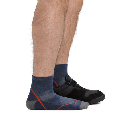 Darn Tough | 1991 Light Hiker | 1/4 Sock | Lightweight | Cushion | Heren | Wandelsokken | Trail.nl