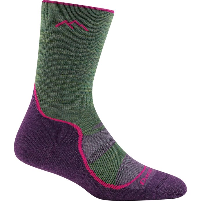 Darn Tough | 1967 Light Hiker | Micro Crew | Lightweight | Cushion | Dames | Wandelsokken (SALE) | Trail.nl