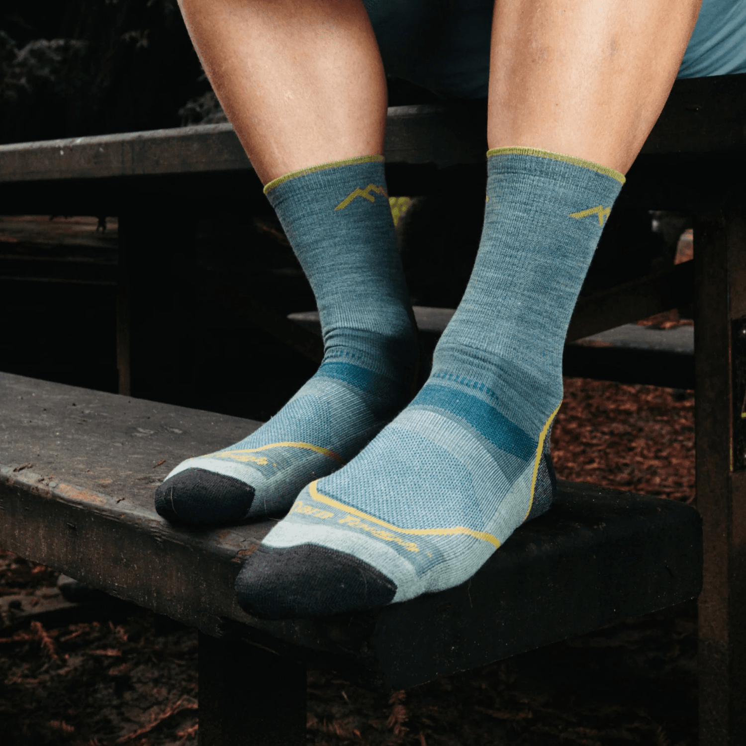 Darn Tough | 1972 Light Hiker | Micro Crew | Lightweight | Cushion | Heren | Wandelsokken (SALE) | Trail.nl