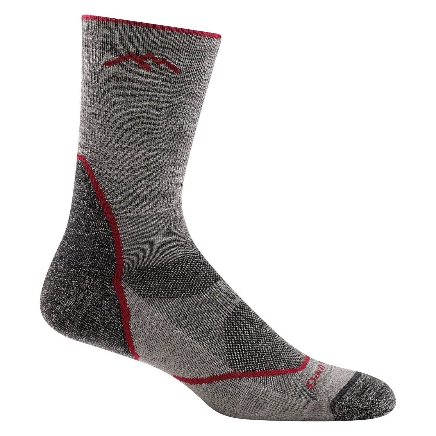 Darn Tough | 1972 Light Hiker | Micro Crew | Lightweight | Cushion | Heren | Wandelsokken | Trail.nl