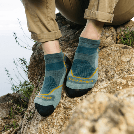 Darn Tough | 1990 Light Hiker | No Show | Lightweight | Cushion | Heren | Wandelsokken | Trail.nl