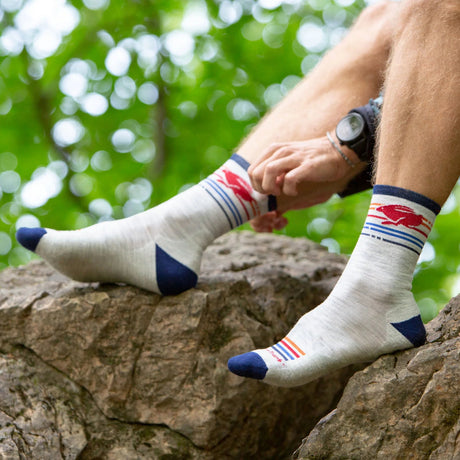 Darn Tough | 1041 Pacer | Micro Crew | Ultra-Lightweight | Cushion | Heren | Trailrunningsokken | Trail.nl
