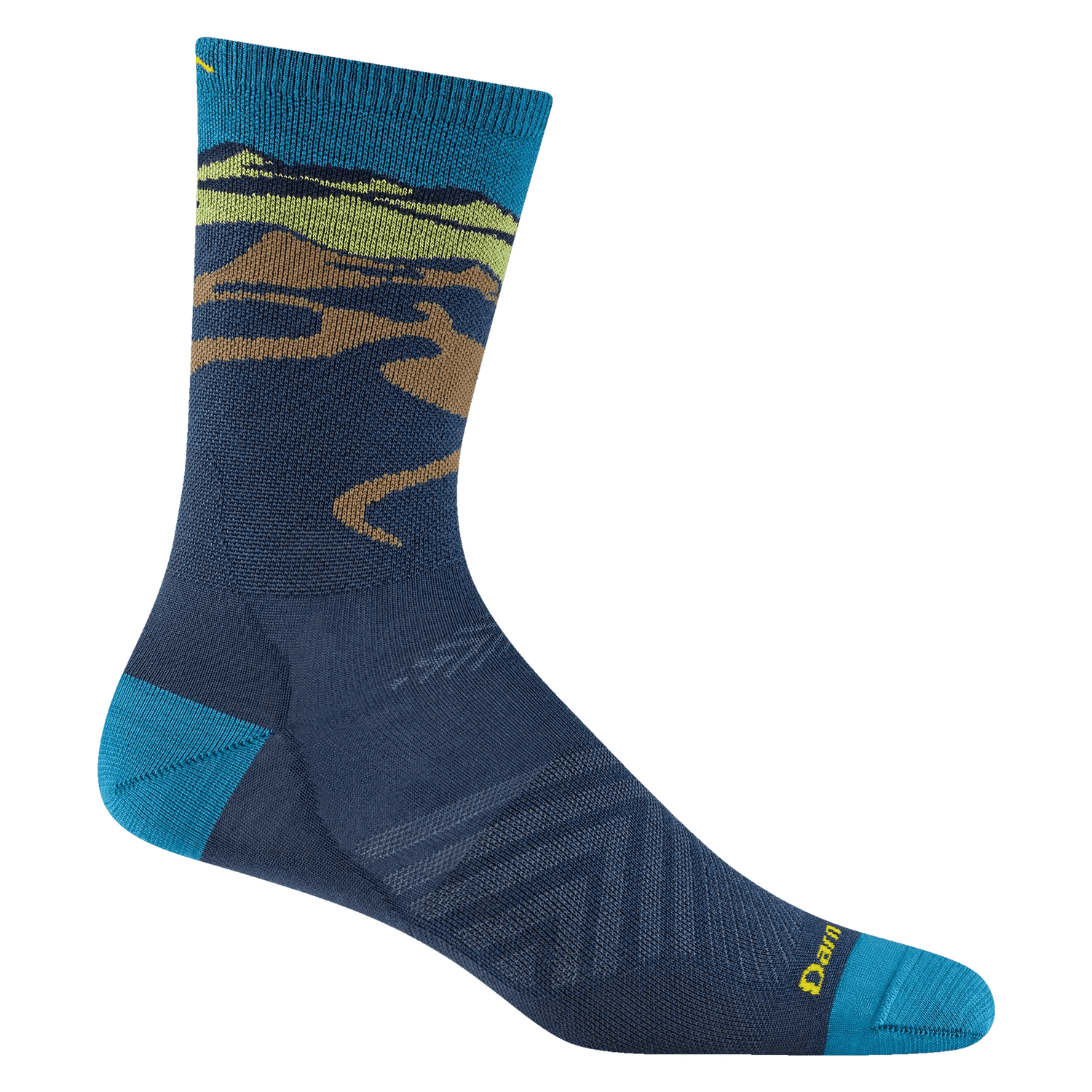 Darn Tough | 1065 Ridge Runner | Micro Crew | Ultra-Lightweight | Heren | Trailrunsokken | Trail.nl