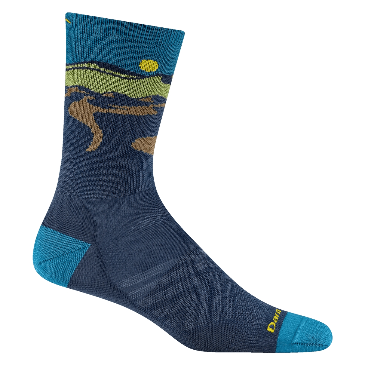 Darn Tough | 1065 Ridge Runner | Micro Crew | Ultra-Lightweight | Heren | Trailrunsokken | Trail.nl