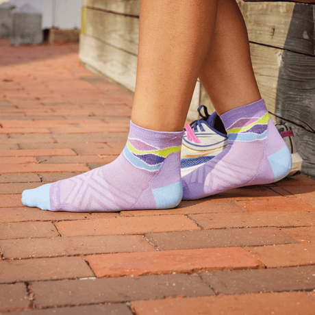 Darn Tough | 1044 Run | 1/4 Sock | Ultra-Lightweight | Dames | Trailrunsokken | Trail.nl